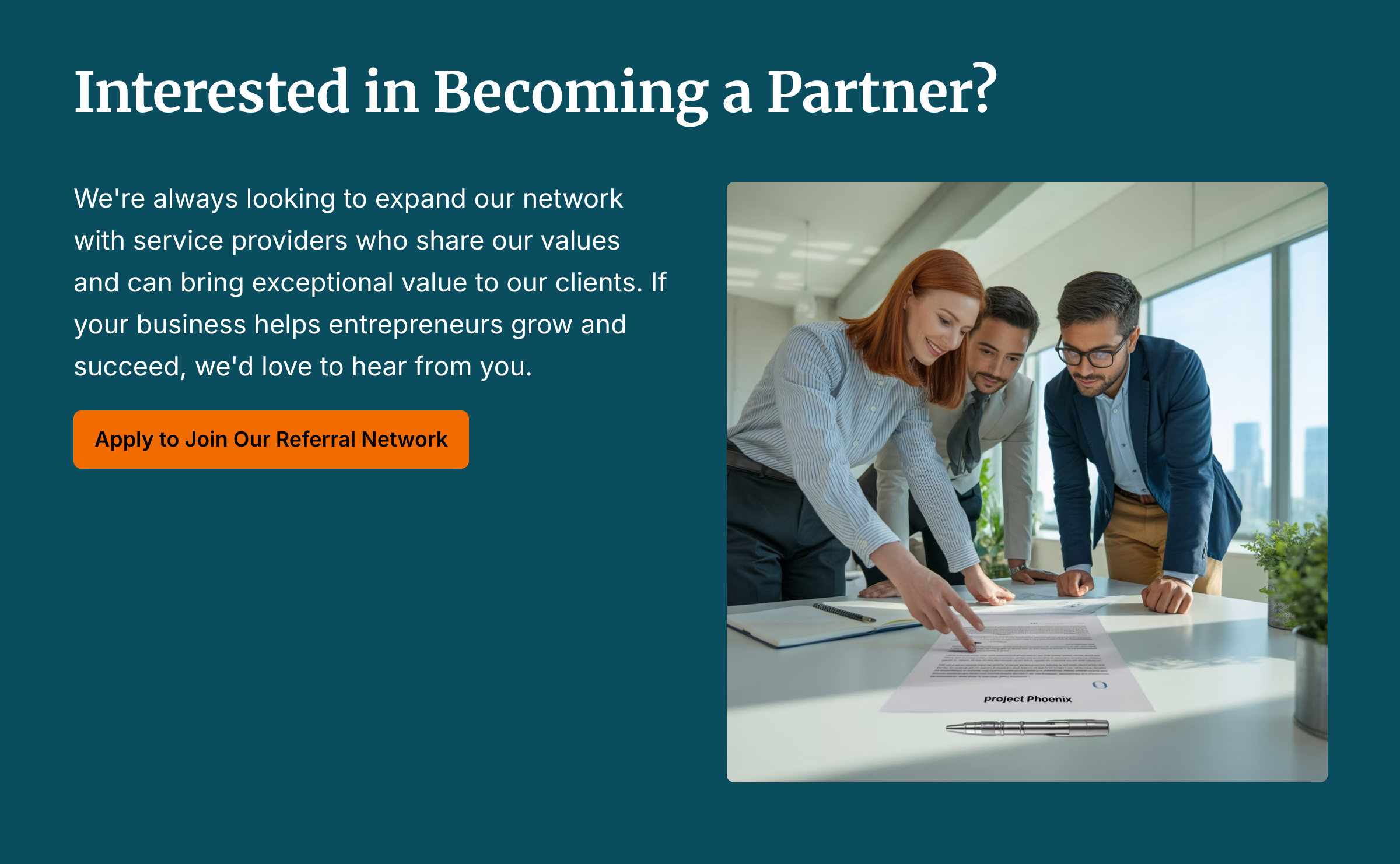 Interested in becoming a trusted Multifunding partner?